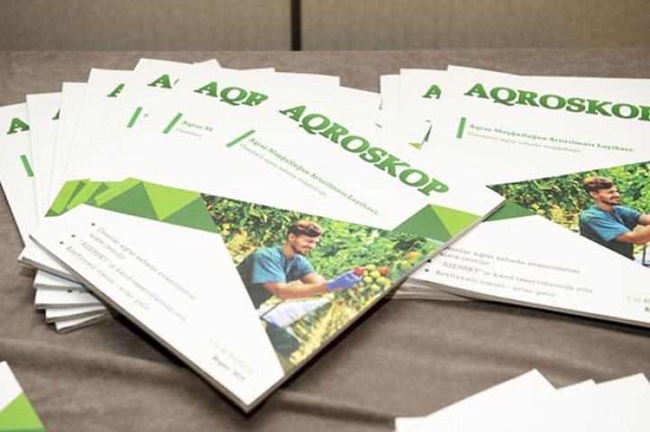 Aqrar sahədə yeni jurnal işıq üzü görüb