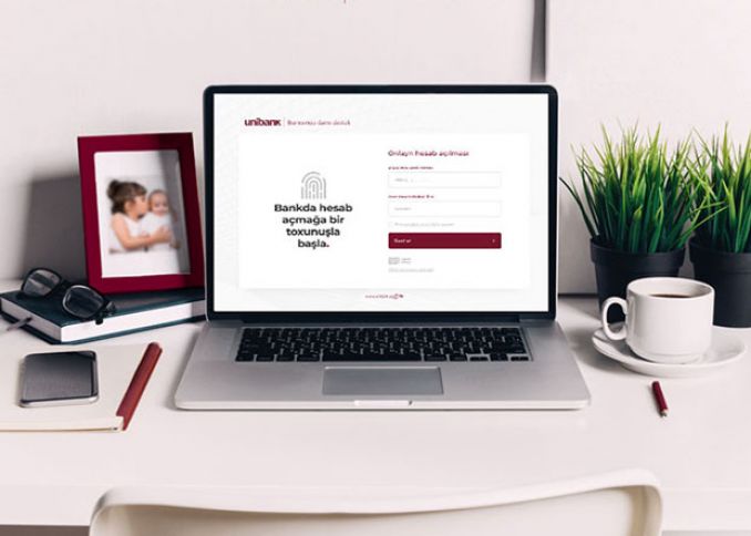 Sahibkarlara Unibankdan rahat təklif: hesabı banka gəlmədən açın!