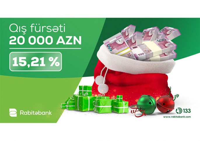 Rabitəbankdan nağd pul krediti əldə etmək istəyənlərə qış fürsəti!