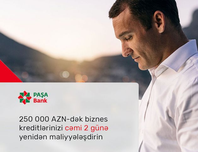 Biznes kreditlərinin banka gəlmədən, girovsuz və onlayn müraciətlə yenidən maliyyələşdirilməsi imkanı!