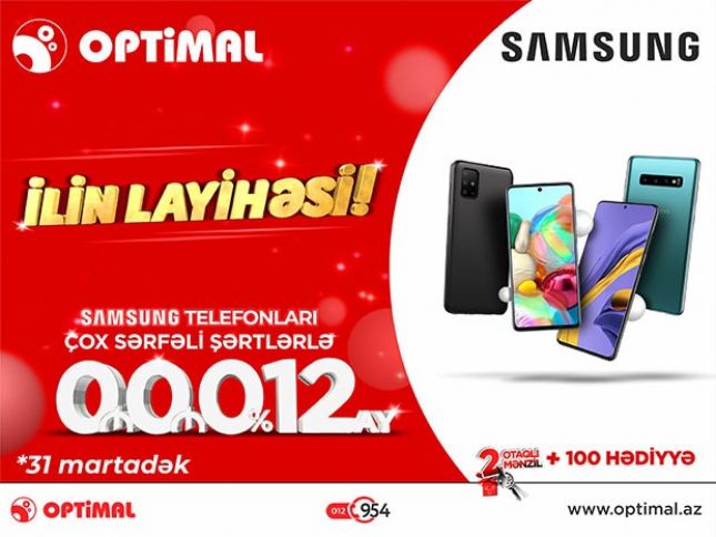 Samsung və Optimaldan İlin Layihəsi!
