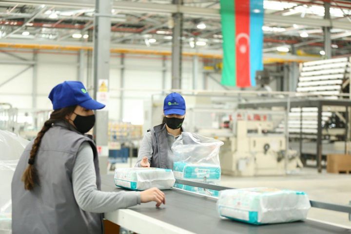 Dövlət-özəl tərəfdaşlığı əsasında yaradılmış müəssisə uşaq bezi və kağız məhsulları istehsal edir