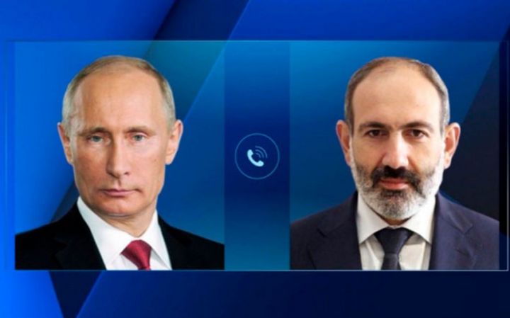Putinlə Paşinyan arasında telefon danışığı olub