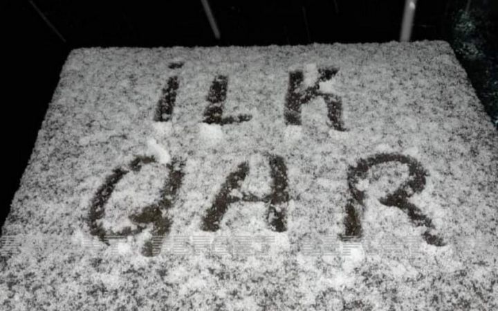 Şimal bölgəsinə ilk qar yağıb