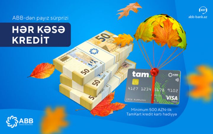 ABB-dən hər kəsə nağd pul krediti