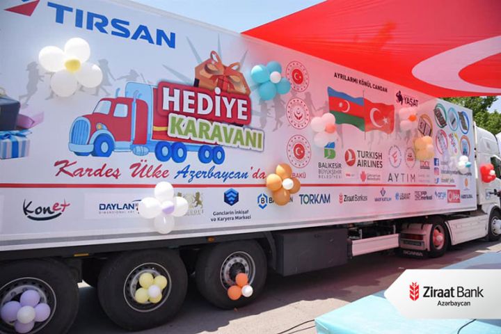 “Hədiyyə Kərvanı” Türkiyədən Azərbaycana gəldi!