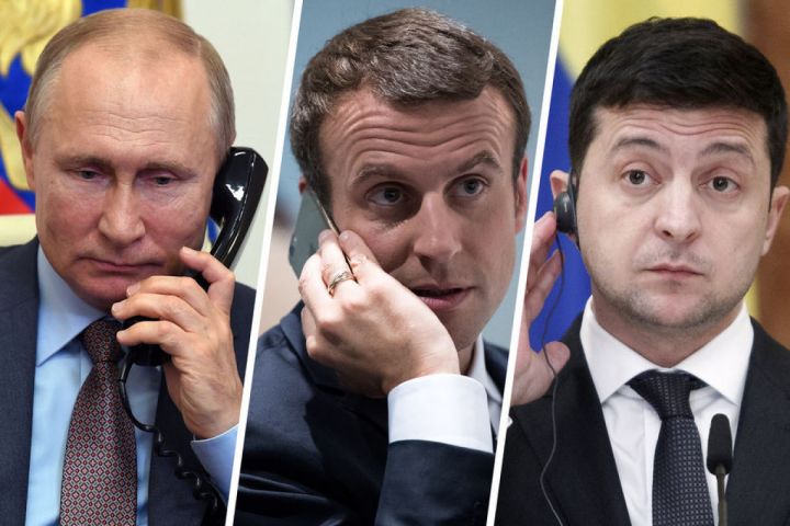 Makron Rusiya və Ukraynaya səfər edəcək