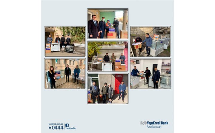 “Yapı Kredi Bank Azərbaycan”dan aztəminatlı və şəhid ailələrinə növbəti dəstək