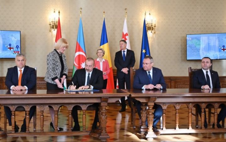 Azərbaycan, Gürcüstan, Rumıniya və Macarıstan saziş imzaladı