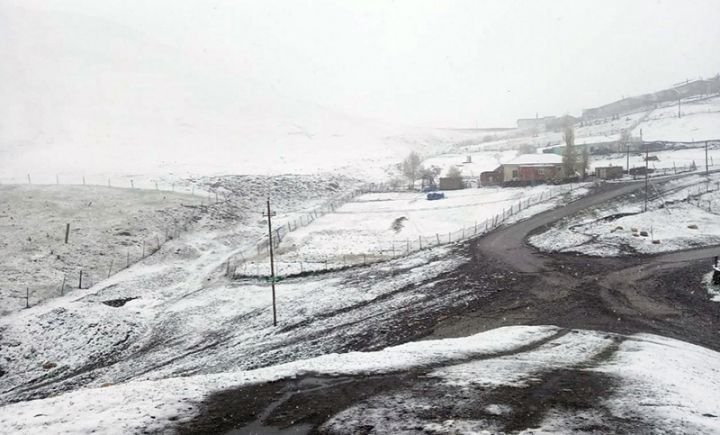 İyulda Azərbaycanda qar yağıb