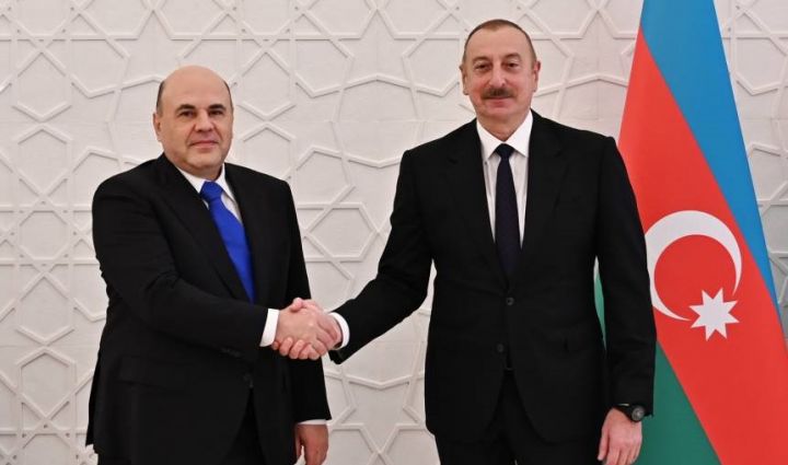"Rekord göstəricilərə nail oluruq" - Əliyev - Mişustin görüşü