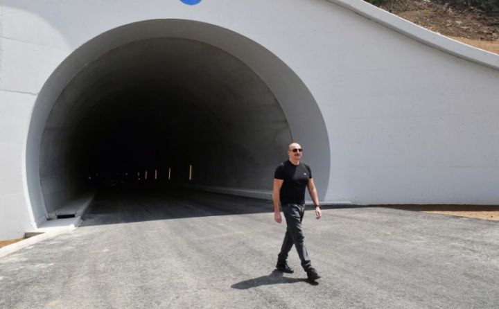 Əhmədbəyli-Füzuli-Şuşa magistral avtomobil yolunun 66-81-ci kilometrliyində görülən işlərlə tanışlıq