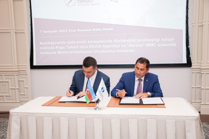 “Avrora” şirkəti Dövlət Agentliyi ilə anlaşdı