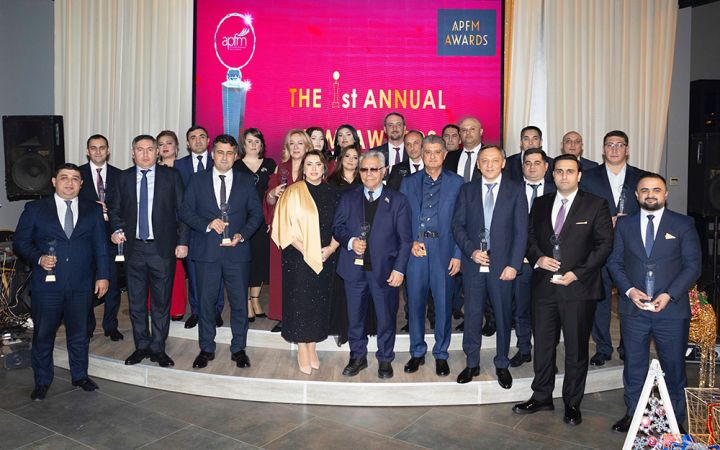 1-ci APFM AWARDS mükafatlarının təqdimat mərasimi keçirilib
