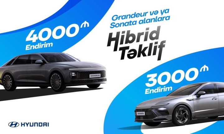 Endirimli qiymətlə Hyundai sahibi olmaq üçün son 5 gün!