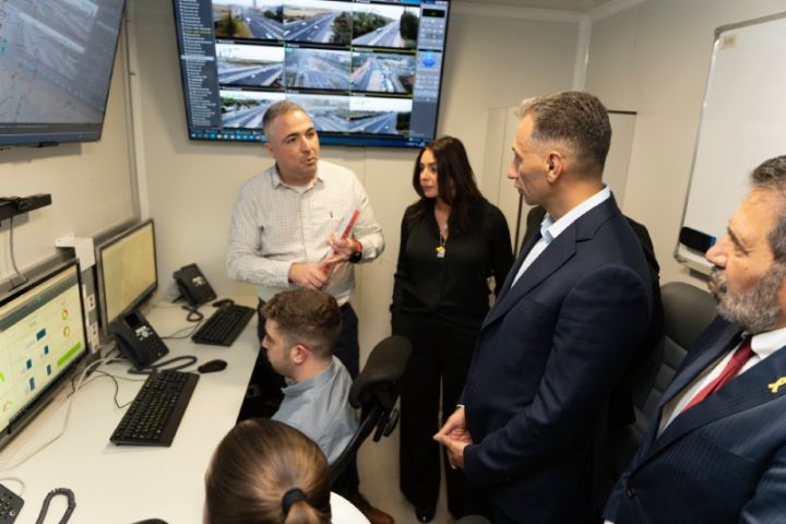 Nazir Nəbiyev İsrailin yol infrastrukturu şirkətinin rəhbərliyi ilə görüşüb