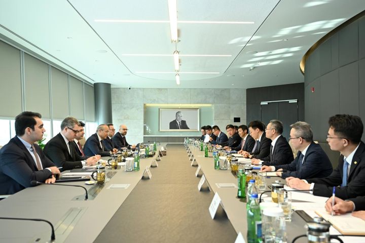 "PowerChina Group" şirkəti ilə əməkdaşlıq məsələləri müzakirə olunub