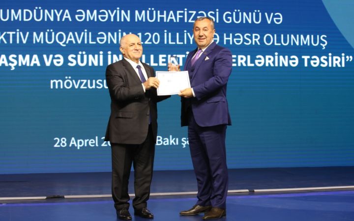 “Cahan Holdinq”in prezidentinə mükafat təqdim edilib