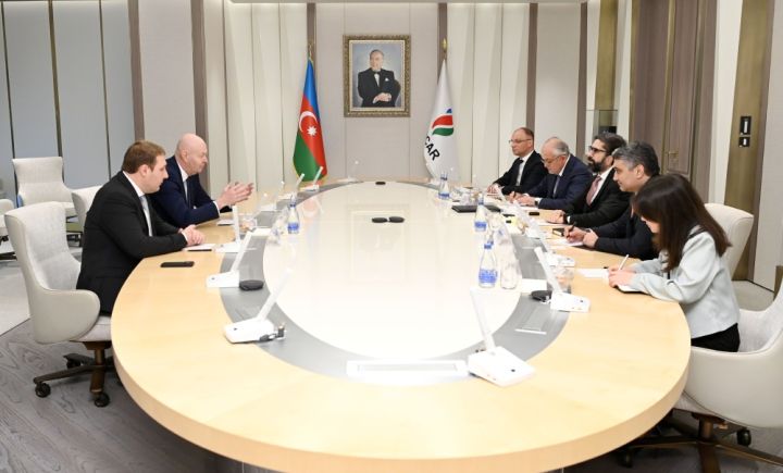 SOCAR-ın prezidenti Sloveniyanın şirkətlərinin rəhbərləri ilə görüşüb