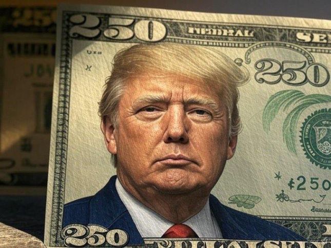 Üzərində Trump-ın əks olunduğu 250 dollarlıq əskinasın dövriyyəyə buraxılması təklif edildi