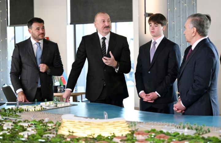 Azərbaycan və Özbəkistan prezidentləri “Sea Breeze”də olublar