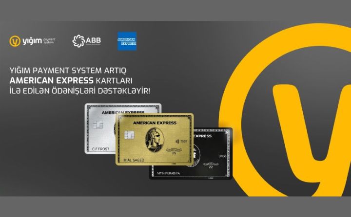American Express kartlarından onlayn ödəniş qəbulu imkanı - Azərbaycanda ilk dəfə
