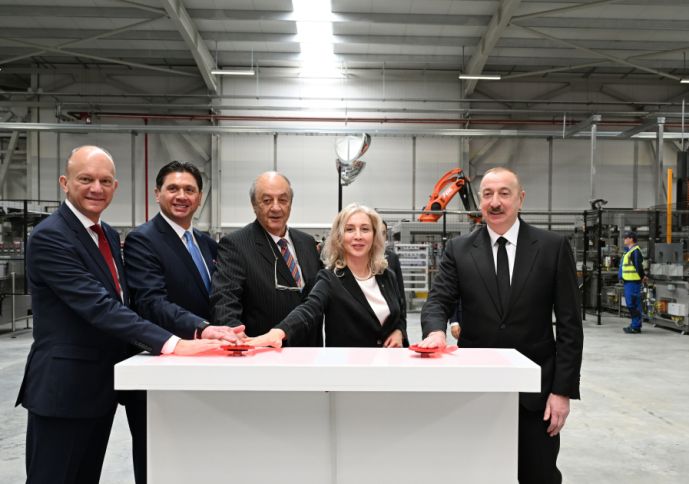 Coca-Cola-nın İsmayıllıda 80 milyon manatlıq yeni zavodu açıldı