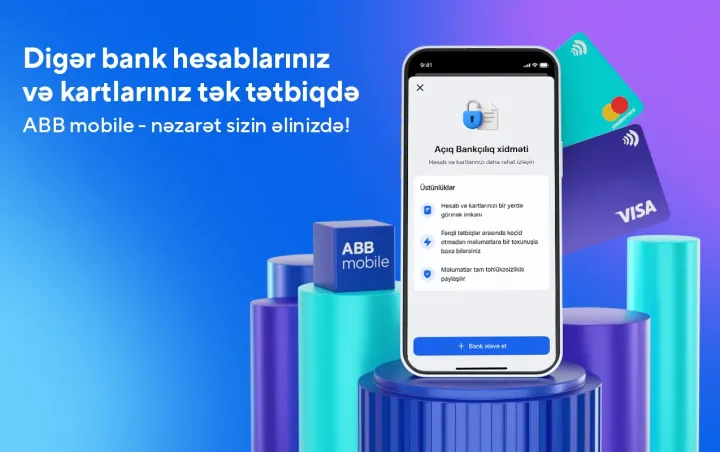 Bankçılıqda yeni dövr: bütün hesab məlumatları eyni tətbiqdə!